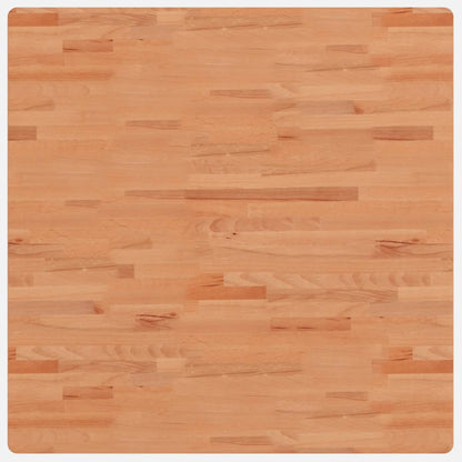 Tafelblad Vierkant 90X90X4 Cm Massief Beukenhout