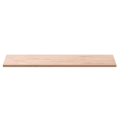 Wastafelblad 80X40X1,5 Cm Massief Beukenhout 80 x 40 x 1.5 cm Naturel