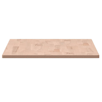 Wastafelblad 80X40X1,5 Cm Massief Beukenhout 80 x 40 x 1.5 cm Naturel