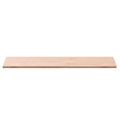 Wastafelblad 100X50X1,5 Cm Massief Beukenhout 100 x 50 x 1.5 cm Naturel
