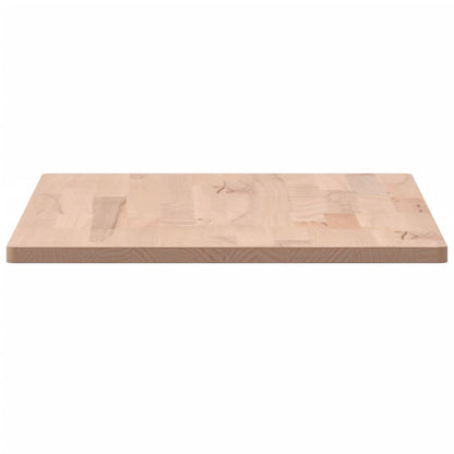 Wastafelblad 100X50X1,5 Cm Massief Beukenhout 100 x 50 x 1.5 cm Naturel