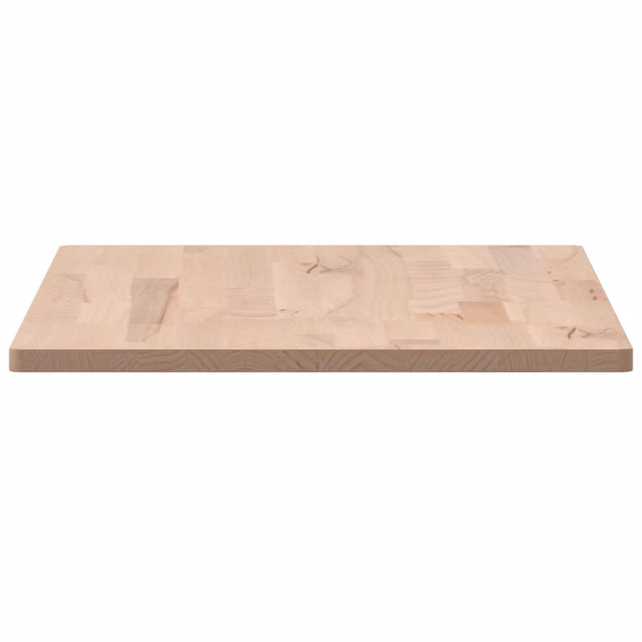 Wastafelblad 100X50X1,5 Cm Massief Beukenhout 100 x 50 x 1.5 cm Naturel