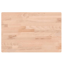 Wastafelblad 60x40x1,5 cm massief beukenhout