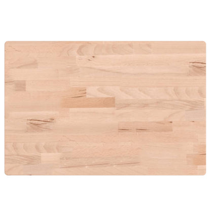 Wastafelblad 60x40x1,5 cm massief beukenhout