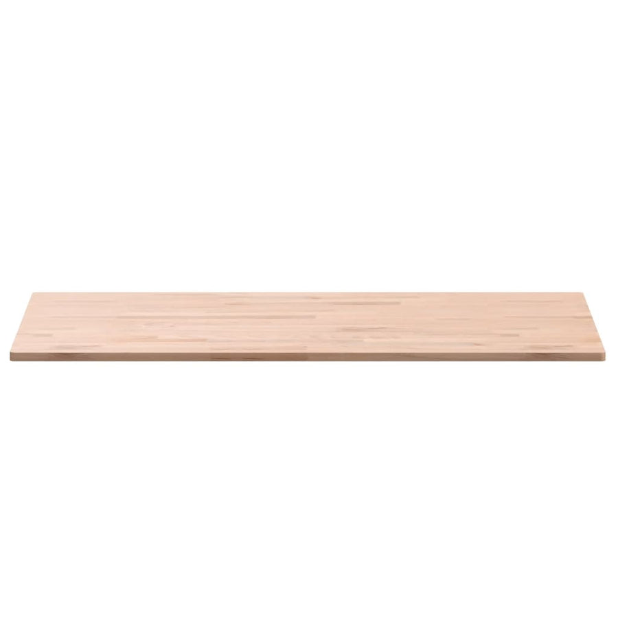 Wastafelblad 100X60X1,5 Cm Massief Beukenhout 100 x 60 x 1.5 cm Naturel