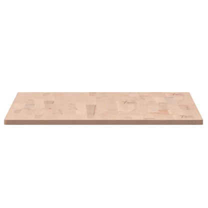 Wastafelblad 100X60X1,5 Cm Massief Beukenhout 100 x 60 x 1.5 cm Naturel