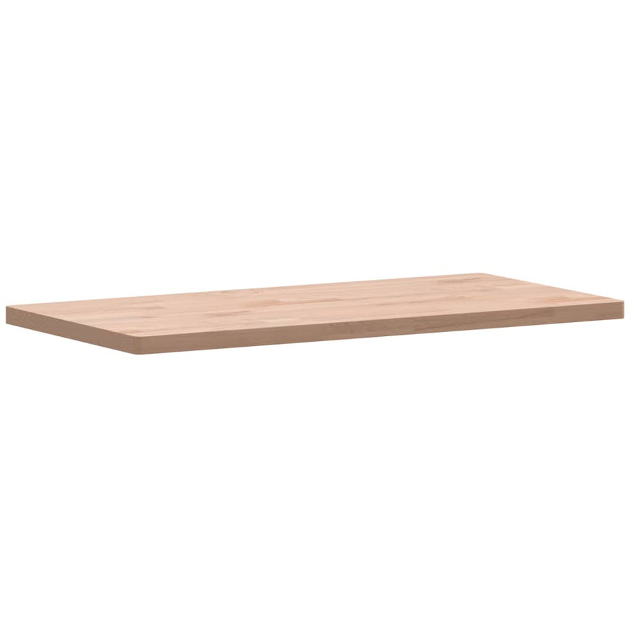 Wastafelblad 80X40X2,5 Cm Massief Beukenhout 80 x 40 x 2.5 cm Naturel