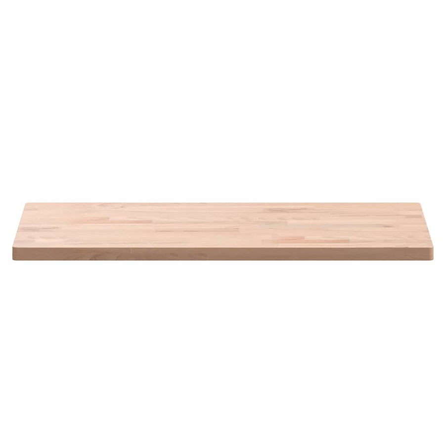 Wastafelblad 80X40X2,5 Cm Massief Beukenhout 80 x 40 x 2.5 cm Naturel
