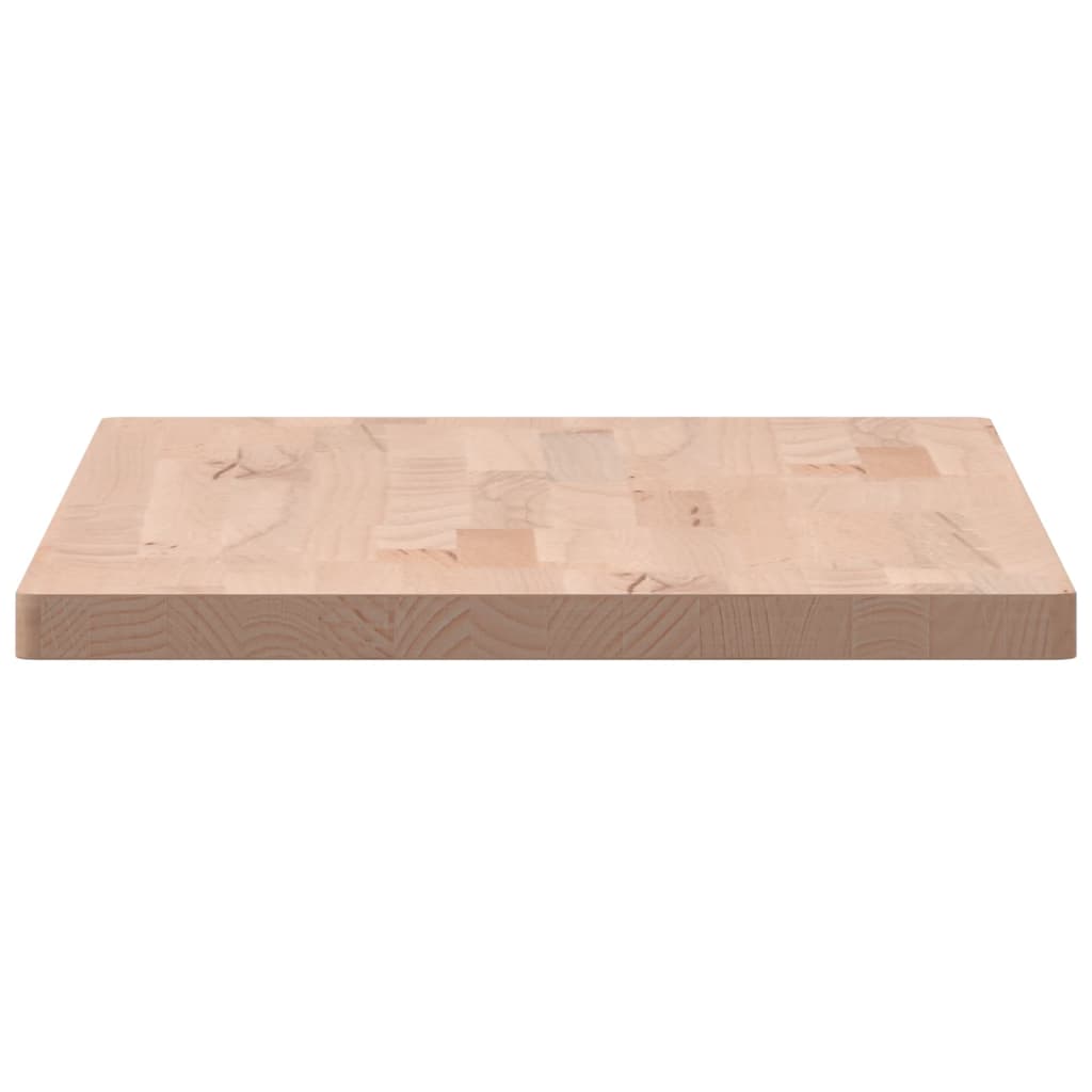 Wastafelblad 80X40X2,5 Cm Massief Beukenhout 80 x 40 x 2.5 cm Naturel