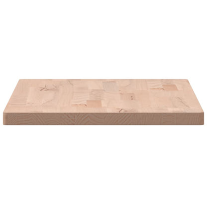 Wastafelblad 80X40X2,5 Cm Massief Beukenhout 80 x 40 x 2.5 cm Naturel