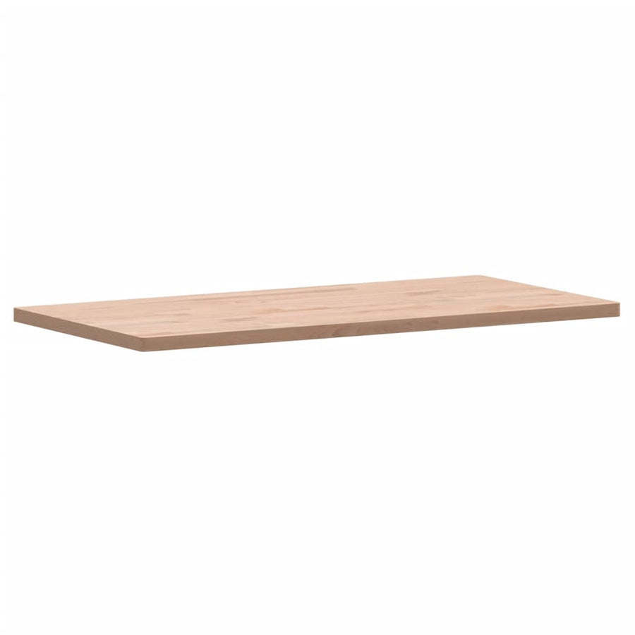 Wastafelblad 100X50X2,5 Cm Massief Beukenhout 100 x 50 x 2.5 cm Naturel