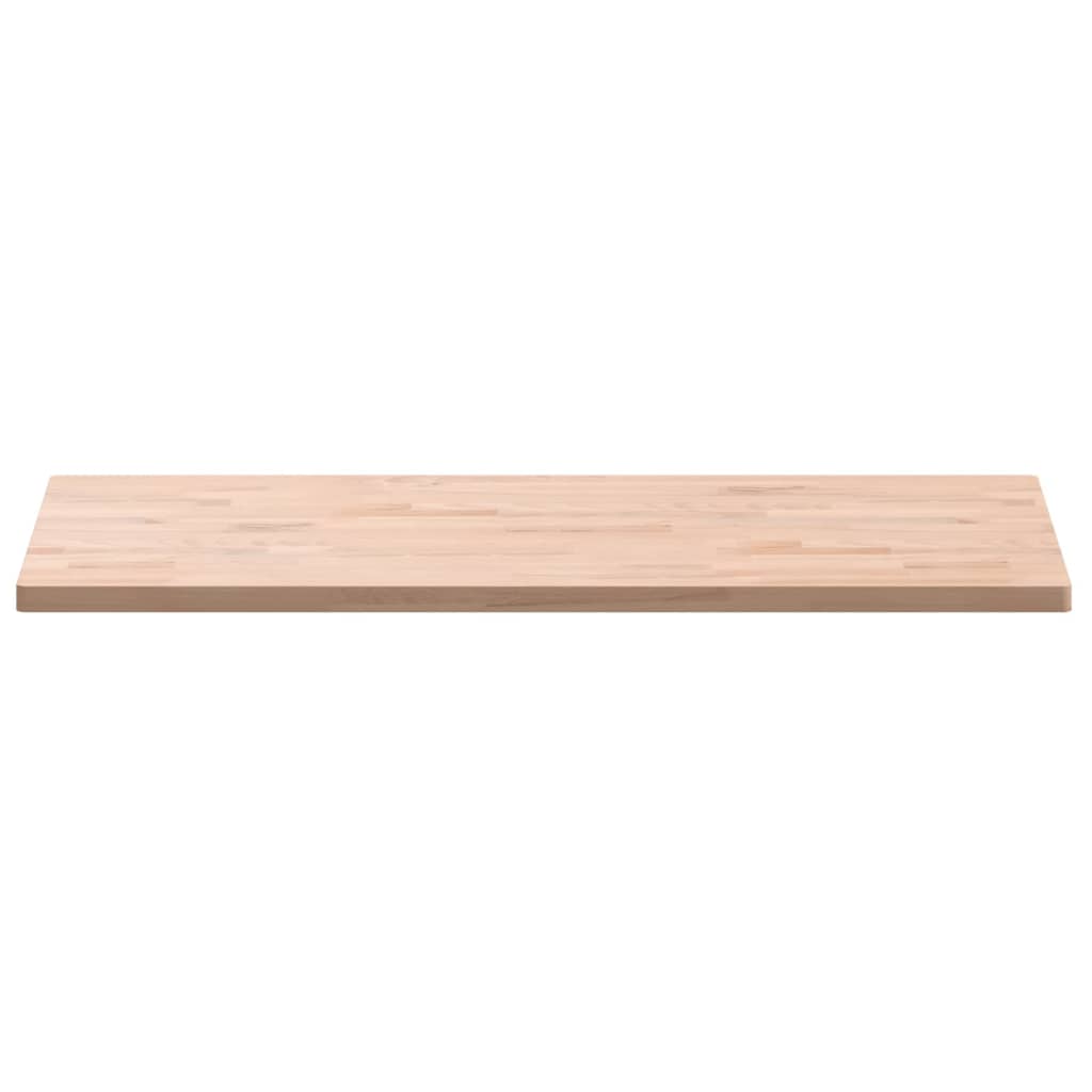 Wastafelblad 100X50X2,5 Cm Massief Beukenhout 100 x 50 x 2.5 cm Naturel