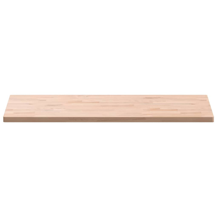Wastafelblad 100X50X2,5 Cm Massief Beukenhout 100 x 50 x 2.5 cm Naturel