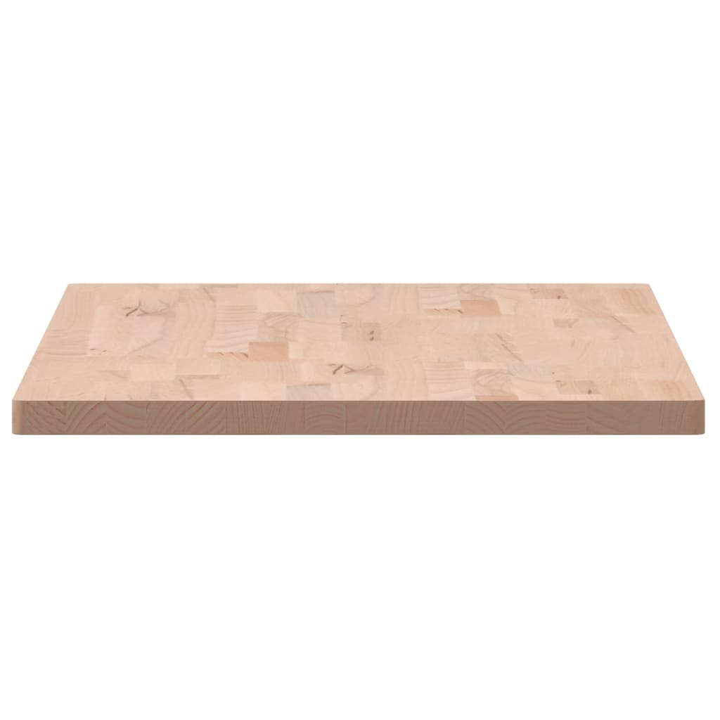 Wastafelblad 100X50X2,5 Cm Massief Beukenhout 100 x 50 x 2.5 cm Naturel