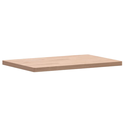Wastafelblad 60x40x2,5 cm massief beukenhout 60 x 40 x 2.5 cm Naturel