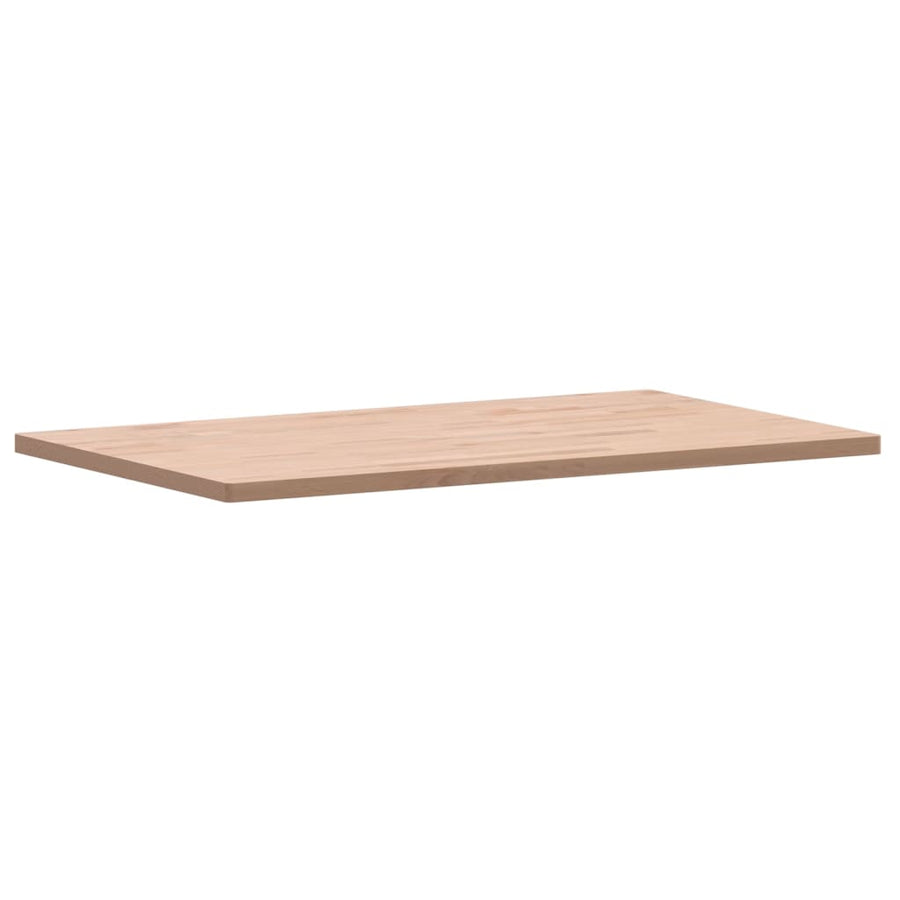 Wastafelblad 100X60X2,5 Cm Massief Beukenhout 100 x 60 x 2.5 cm Naturel