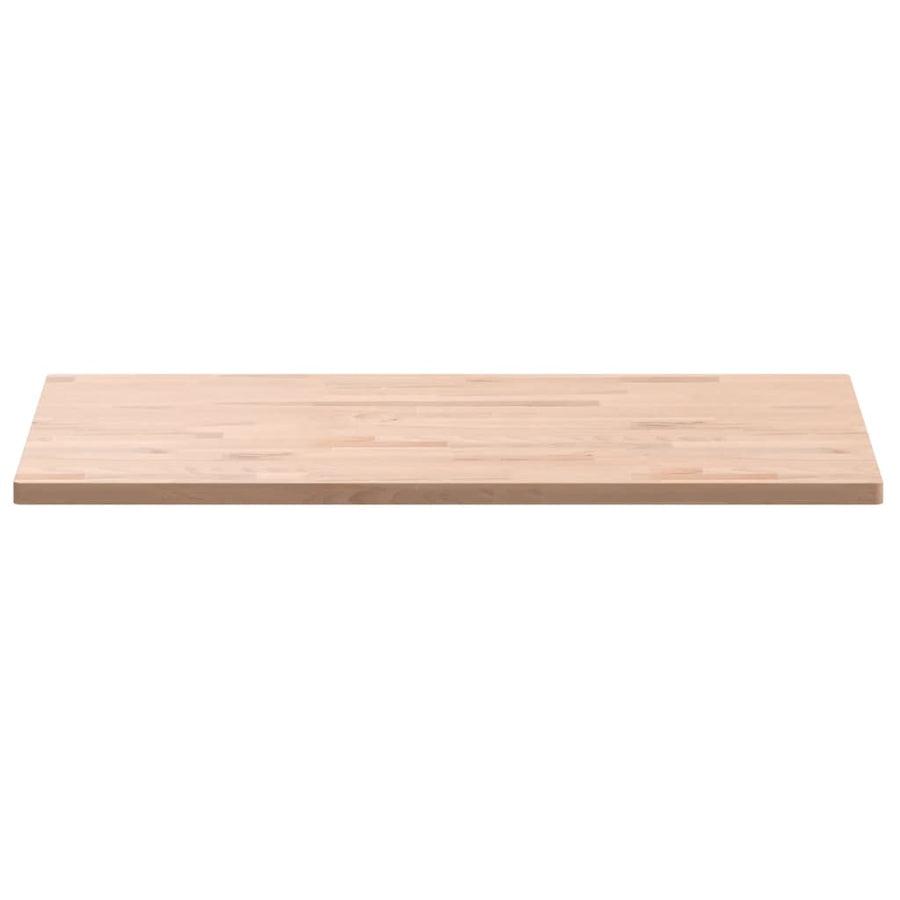 Wastafelblad 100X60X2,5 Cm Massief Beukenhout 100 x 60 x 2.5 cm Naturel