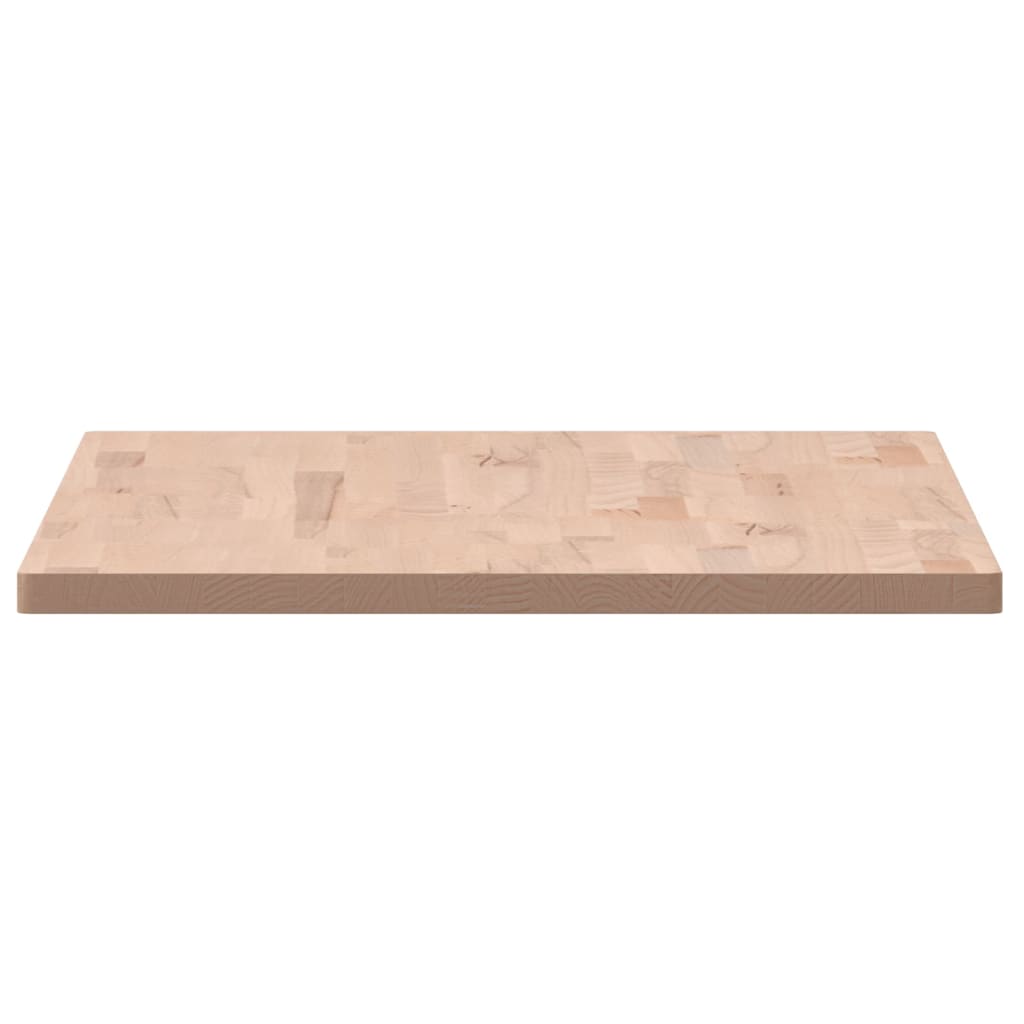 Wastafelblad 100X60X2,5 Cm Massief Beukenhout 100 x 60 x 2.5 cm Naturel