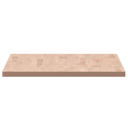 Wastafelblad 100X60X2,5 Cm Massief Beukenhout 100 x 60 x 2.5 cm Naturel