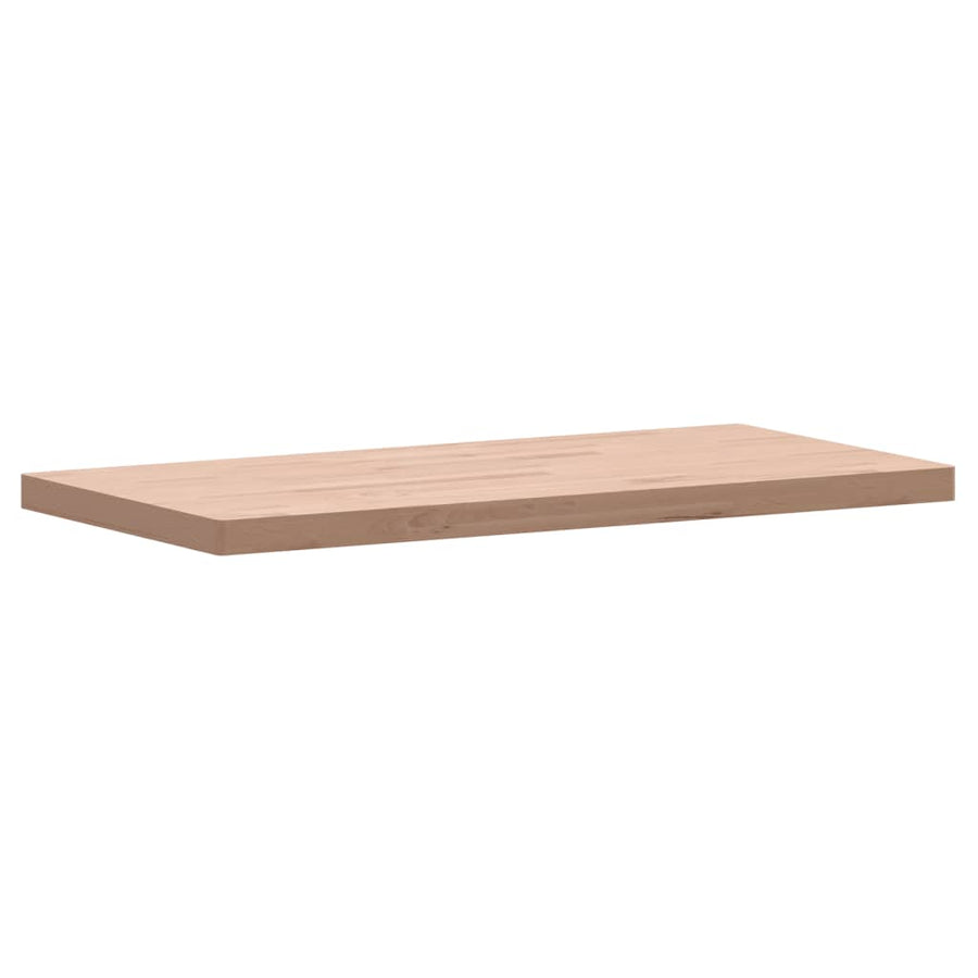 Wastafelblad Massief Beukenhout 100 x 50 x 4 cm Naturel