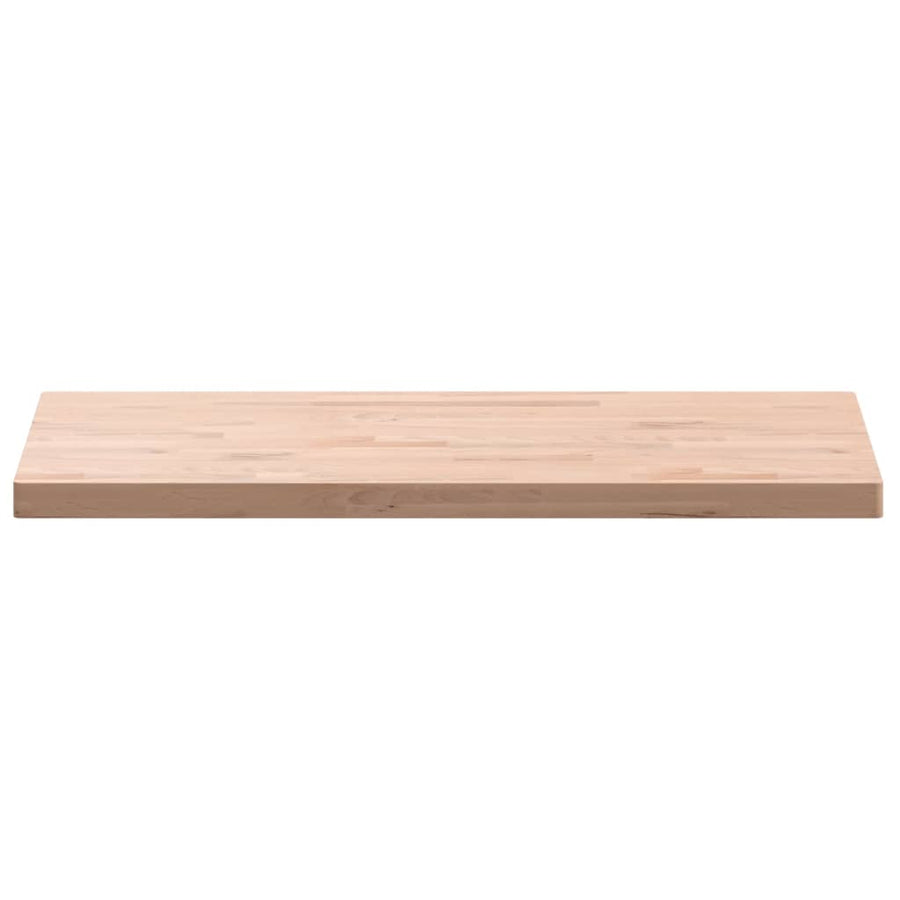 Wastafelblad Massief Beukenhout 100 x 50 x 4 cm Naturel