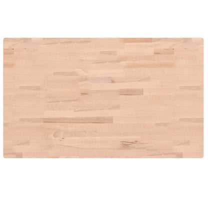 Wastafelblad Massief Beukenhout 100 x 60 x 4 cm Naturel
