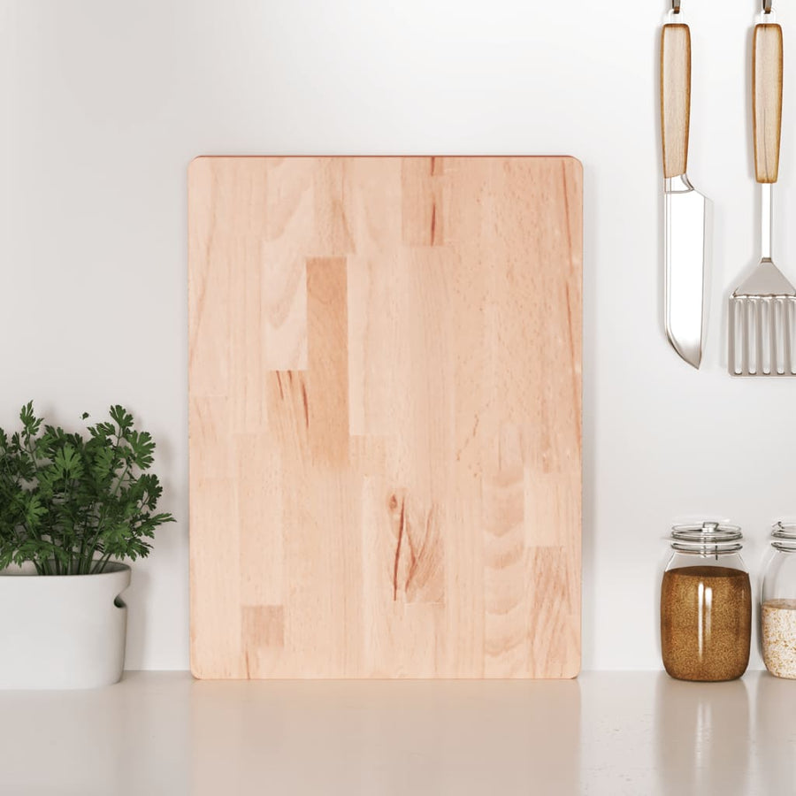 Snijplank 40X30X4 Cm Massief Beukenhout 40 x 30 x 4 cm