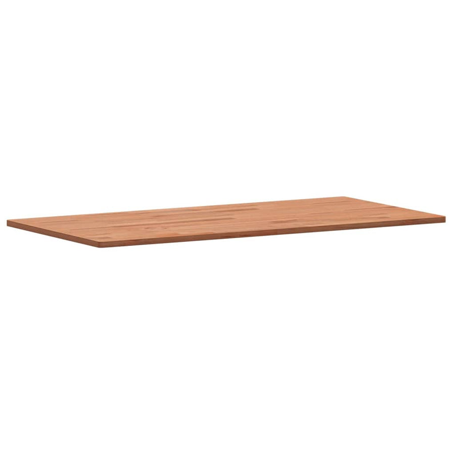Wastafelblad 80X40X1,5 Cm Massief Beukenhout 80 x 40 x 1.5 cm Bruin