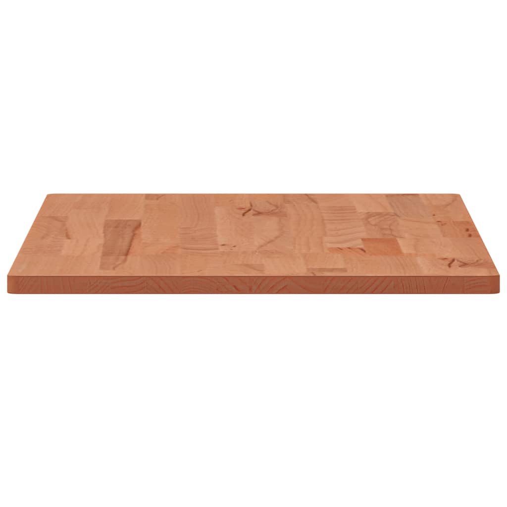 Wastafelblad 100X50X1,5 Cm Massief Beukenhout 100 x 50 x 1.5 cm Bruin
