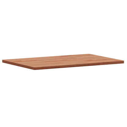 Wastafelblad 60X40X1,5 Cm Massief Beukenhout 60 x 40 x 1.5 cm Bruin