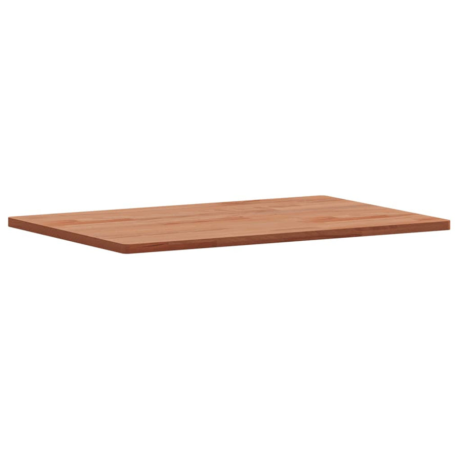 Wastafelblad 60X40X1,5 Cm Massief Beukenhout 60 x 40 x 1.5 cm Bruin