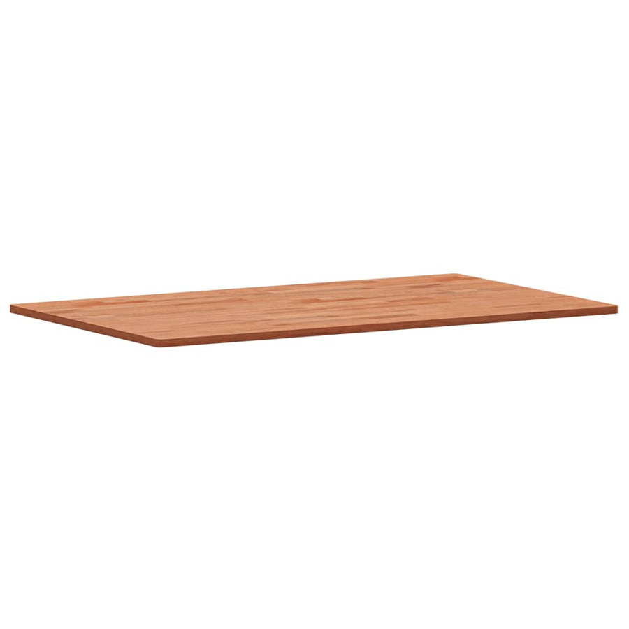 Wastafelblad 100X60X1,5 Cm Massief Beukenhout 100 x 60 x 1.5 cm Bruin