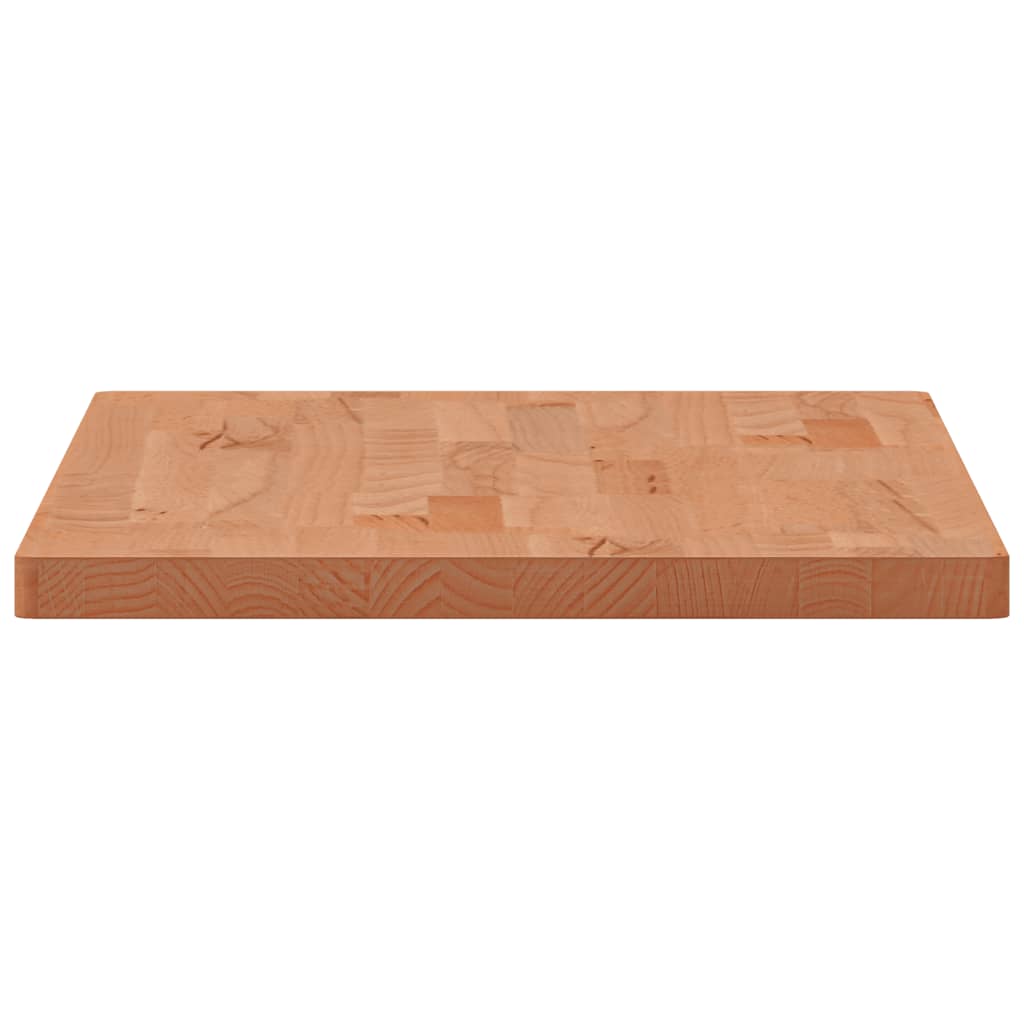 Wastafelblad 80X40X2,5 Cm Massief Beukenhout 80 x 40 x 2.5 cm Bruin