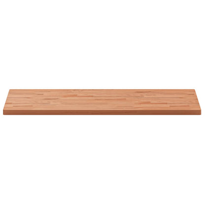 Wastafelblad 100X50X2,5 Cm Massief Beukenhout 100 x 50 x 2.5 cm Bruin
