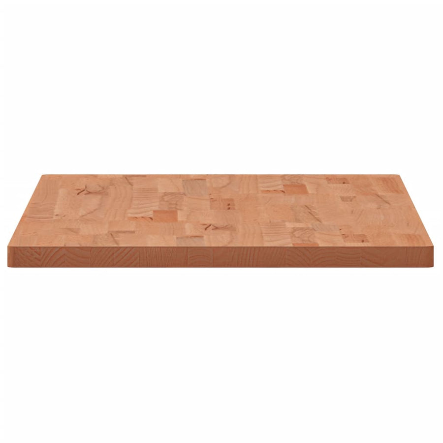 Wastafelblad 100X50X2,5 Cm Massief Beukenhout 100 x 50 x 2.5 cm Bruin