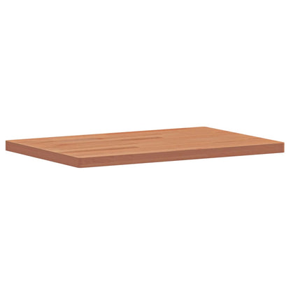 Wastafelblad 60X40X2,5 Cm Massief Beukenhout 60 x 40 x 2.5 cm Bruin