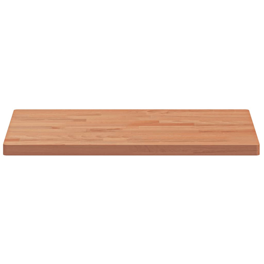Wastafelblad 60X40X2,5 Cm Massief Beukenhout 60 x 40 x 2.5 cm Bruin