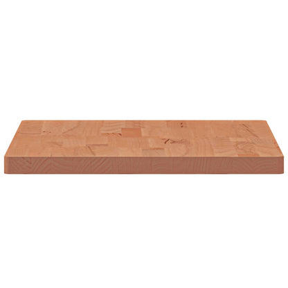 Wastafelblad 60X40X2,5 Cm Massief Beukenhout 60 x 40 x 2.5 cm Bruin