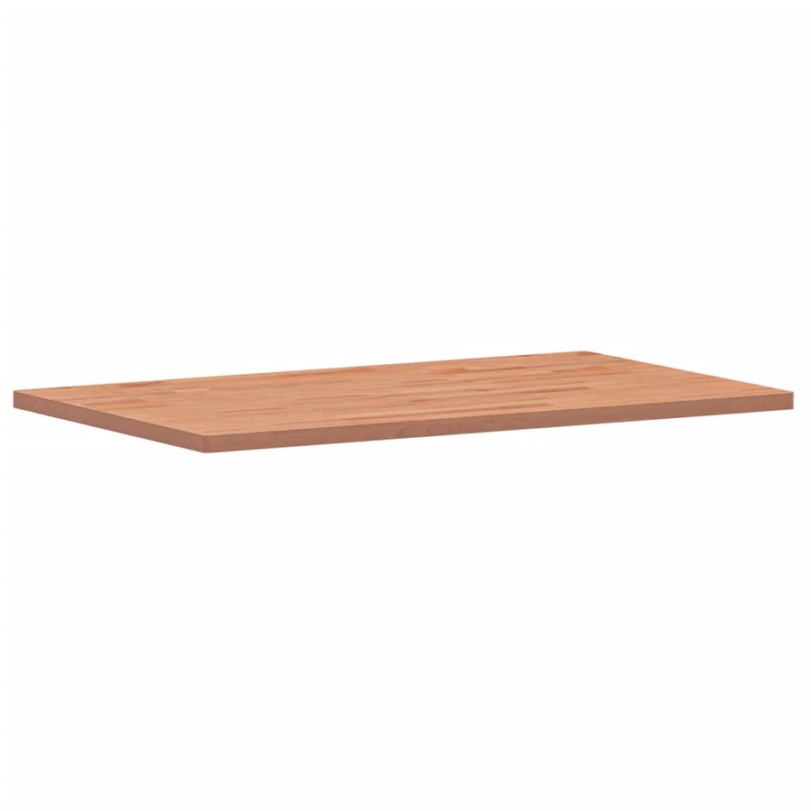 Wastafelblad 100X60X2,5 Cm Massief Beukenhout 100 x 60 x 2.5 cm Bruin
