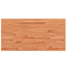 Wastafelblad 100x50x4 cm massief beukenhout