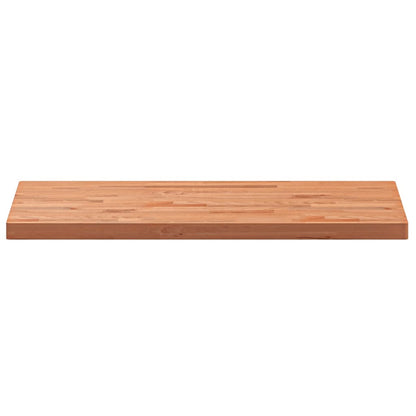 Wastafelblad 100x50x4 cm massief beukenhout