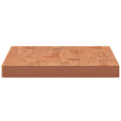 Wastafelblad 100x50x4 cm massief beukenhout