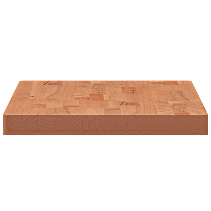 Wastafelblad 100x50x4 cm massief beukenhout