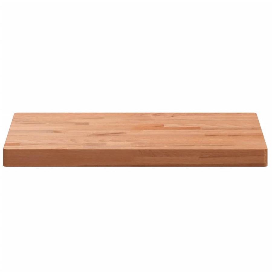 Wastafelblad Massief Beukenhout 60 x 40 x 4 cm Bruin