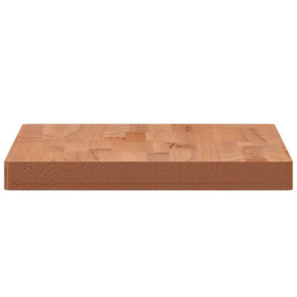 Wastafelblad Massief Beukenhout 60 x 40 x 4 cm Bruin