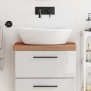 Solid beech countertop 60x40x4 cm