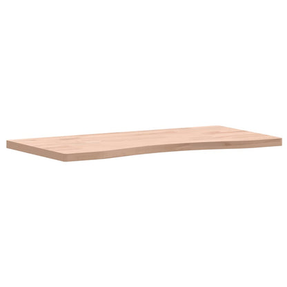 Bureaublad 80X(36-40)X2,5 Cm Massief Beukenhout 80 x (36-40) x 2.5 cm Naturel