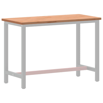 Werkblad 115X55X2,5 Cm Massief Beukenhout