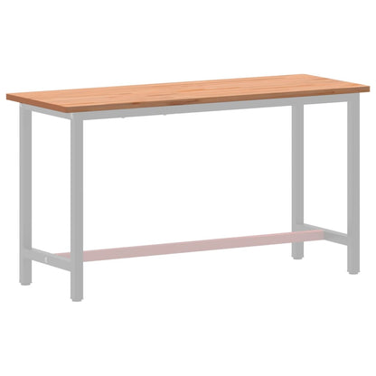 Werkblad 150X55X2,5 Cm Massief Beukenhout