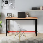 Bureaublad 150x55x2,5 cm massief beukenhout